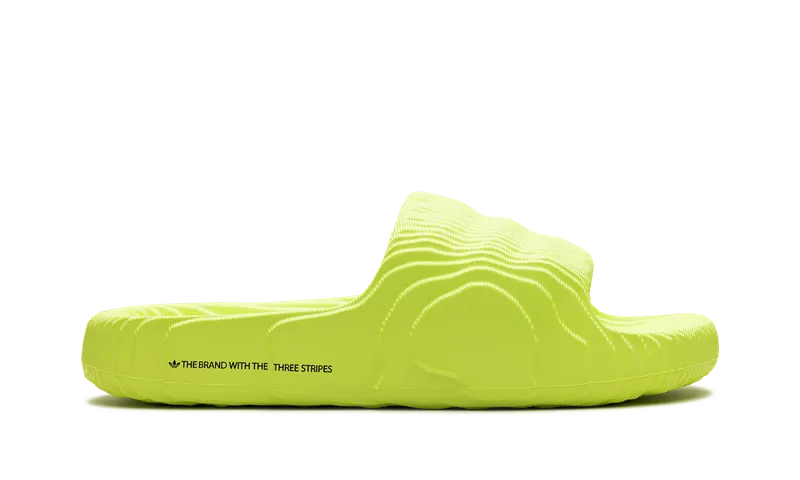 Adidas Adilette 22 Slides “Solar Yellow” (HP6523)