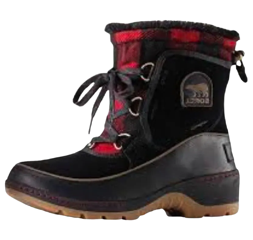 Sorel Tivoli III Womens “Black / Red Buffalo Plaid” (NL2536-010)