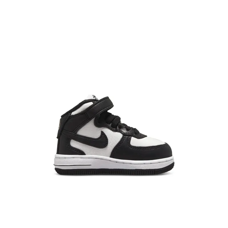 Nike x Stüssy Force 1 Mid Baby/Toddler Black (DN4160-002)