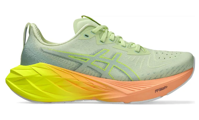ASICS Novablast 4 Paris Cool Matcha Safety Yellow (1012B751-750)