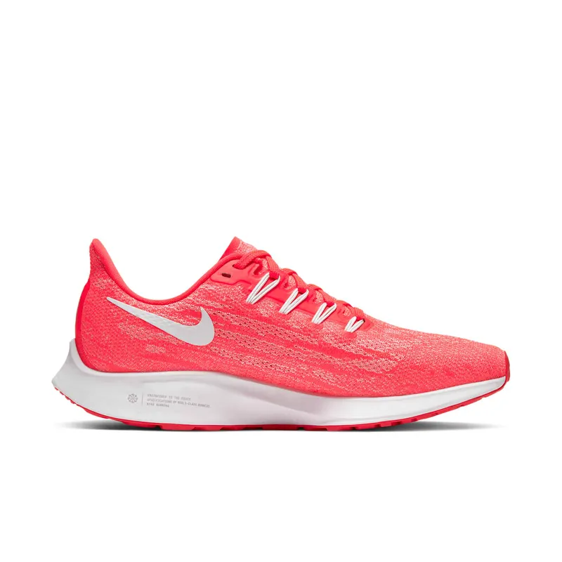 Nike Air Zoom Pegasus 36 Laser Crimson (W) Laser Crimson/Platinum Tint-Track Red-White (AQ2210-601)