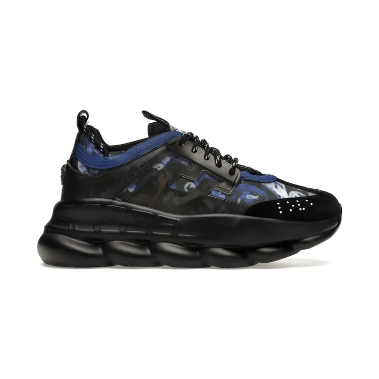 Versace Chain Reaction Baroccoflage Print Blue (DSU7071E 1A00843 6B370)
