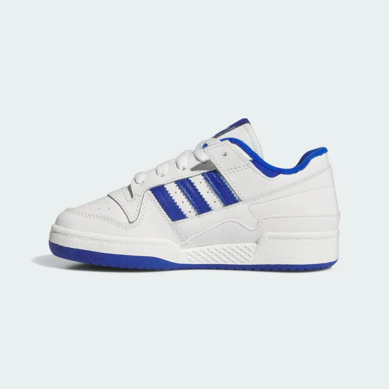 Adidas Forum Low CL Kids Core White / Royal Blue / Core White (IH7922)