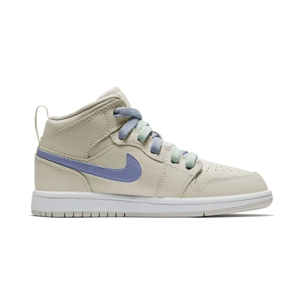 Jordan 1 Mid Phantom Igloo (PS) Phantom/Igloo-Purple Rise-Blue Tint (640737-035)