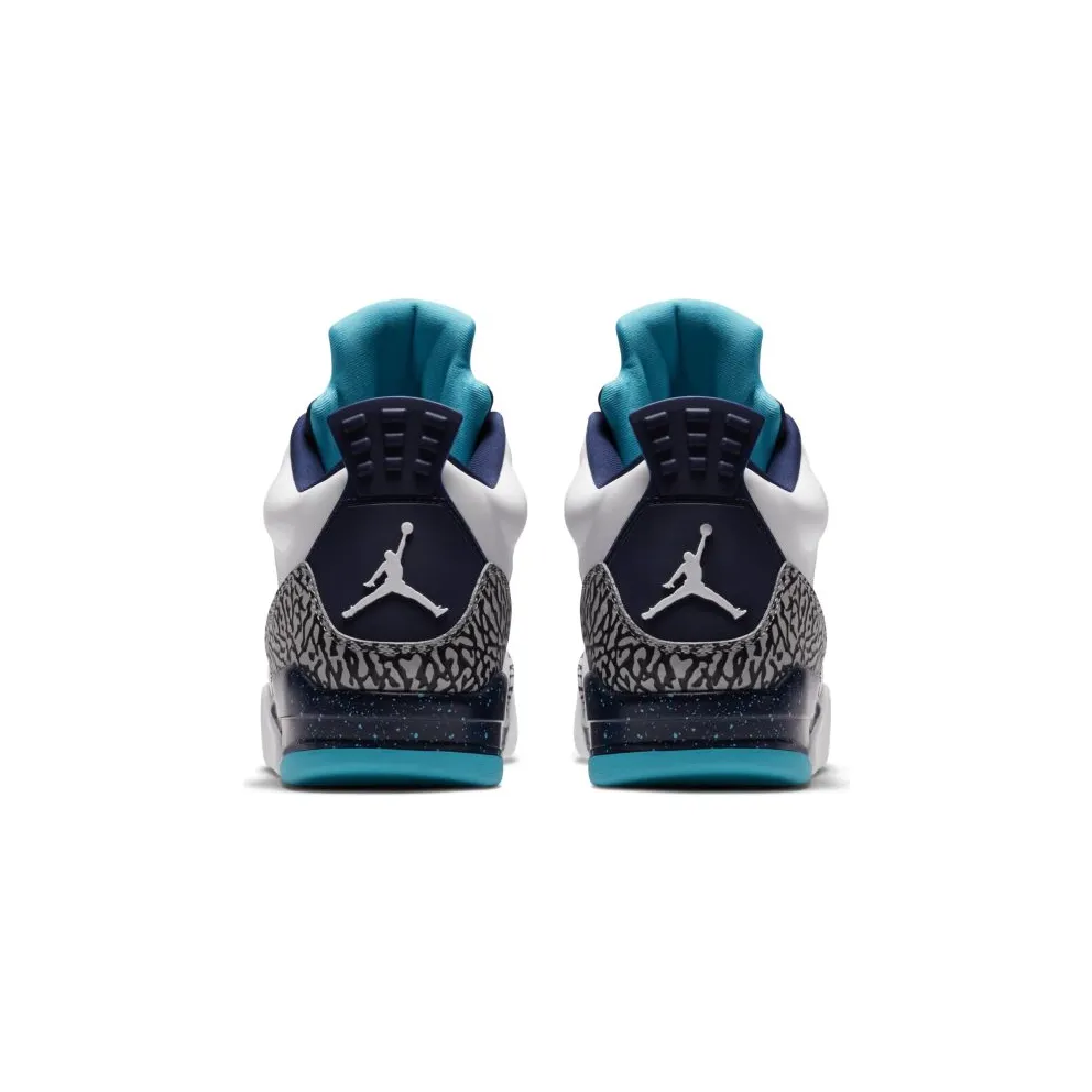 Jordan Son of Mars Low Hornets White/White-Midnight Navy-Turquoise Blue (580603-105)