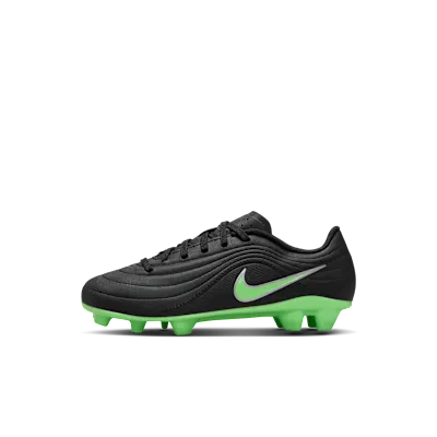 Nike Jr. Tiempo Maestro Club ‘ Multi-Ground Low-Top “Black / Illusion Green” (IV5228-001)