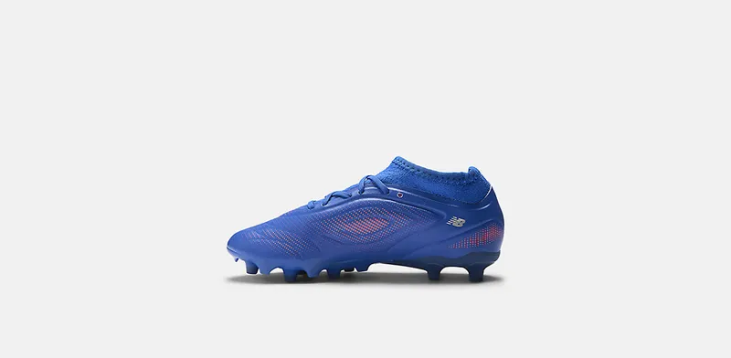 New Balance Tekela Team Low Laced FG V5 Blue Gemstone Energy Red Silver (SJT3FMP5)
