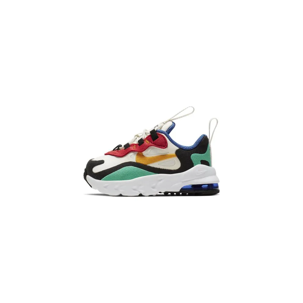 Nike Air Max 270 React Phantom Multi-Color (TD) Phantom/University Gold-University Red-Black-Kinetic Green-Hyper Royal (CD2654-001)