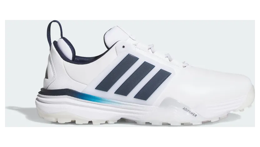 Adidas ADIPOWER 26 SPIKELESS GOLFSCHOENEN Cloud White / Collegiate Navy / Lucid Orange (JP8395)