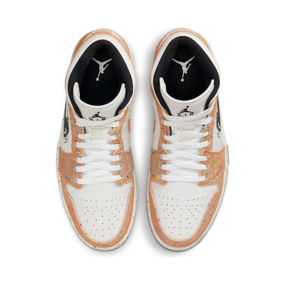 Air Jordan 1 Mid SE “Brushstroke” (DA8005-100)