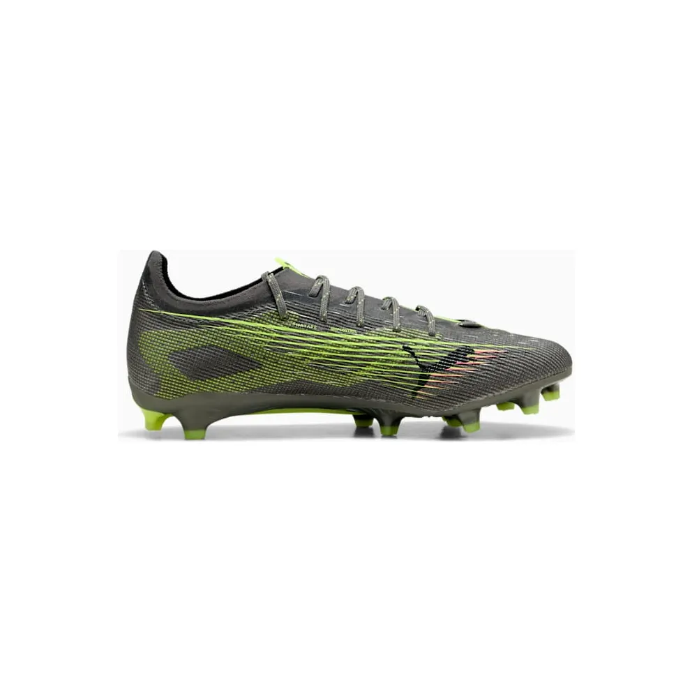 Puma Ultra 5 Pro FG/AG Matte Aged Silver Yellow Alert Sun Struck (108161-03)