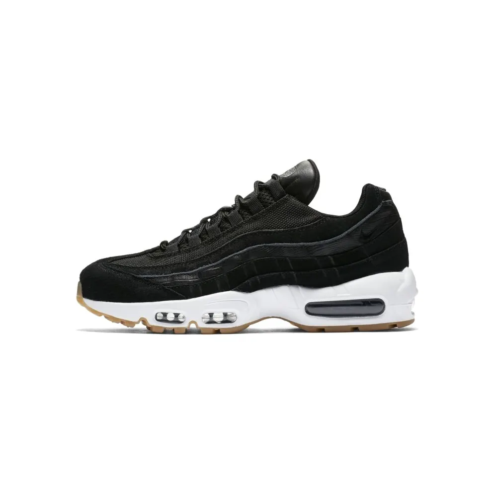 Nike Air Max 95 Exotic Skins Black Gum Black/Black-Dark Grey-White (538416-016)
