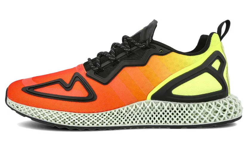 adidas ZX 2K 4D Solar Yellow / Hi-Res Red / Core Black (FV9028)