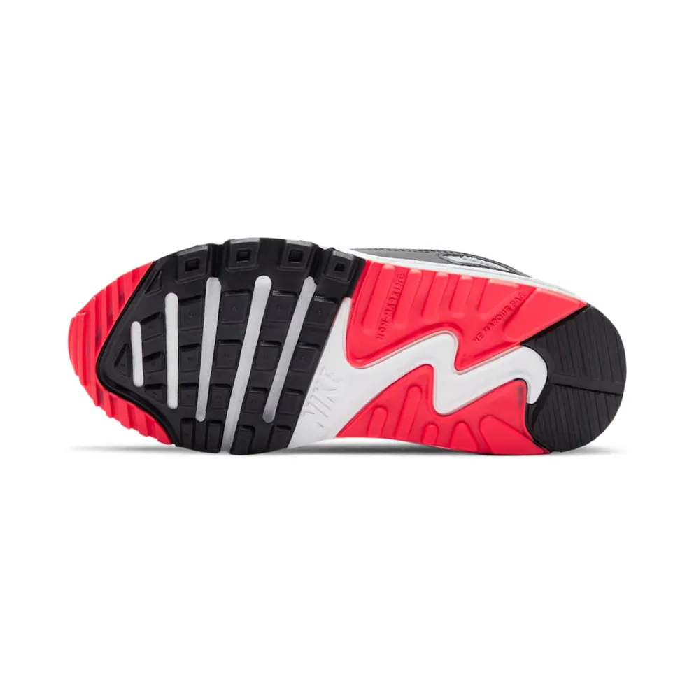 Nike Air Max 90 Black Radiant Red Wolf Grey (PS) “Black / White / Wolf Grey / Radiant Red” (CD6867-009)