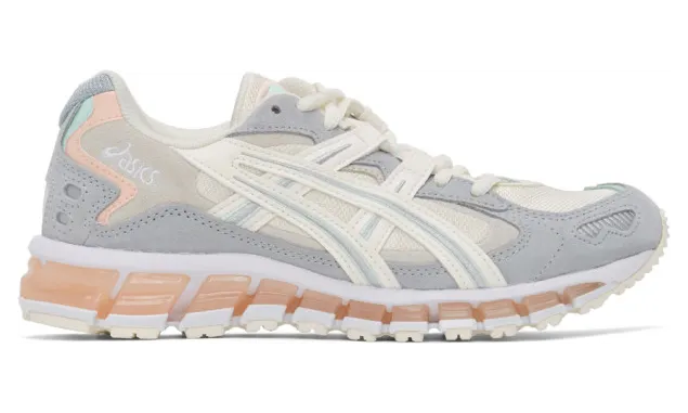 Asics Off-White and Grey GEL-Kayano 5 360 Sneakers (1022A140.102)
