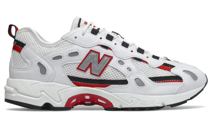 New Balance 827 ‘White Red’ White/Red/Black (ML827AAB)