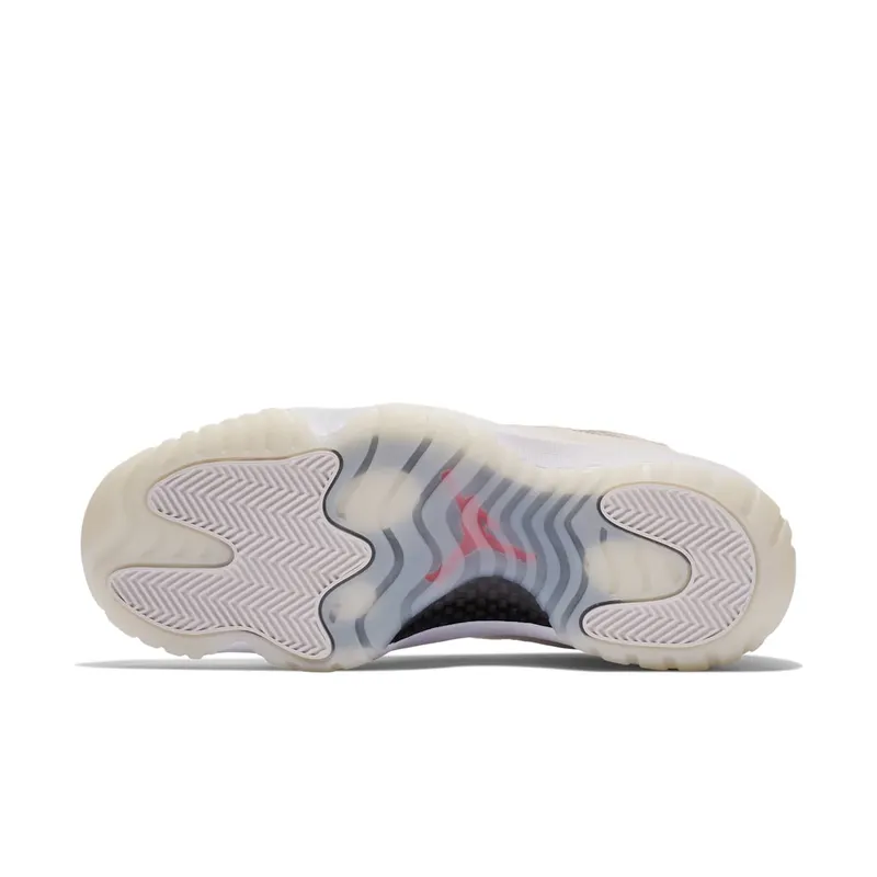 Jordan 11 Retro Platinum Tint Platinum Tint/Sail-University Red-Black (378037-016)