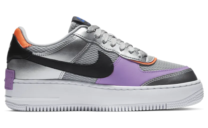 Nike Air Force 1 Shadow Metallic Silver (CW6030-001)