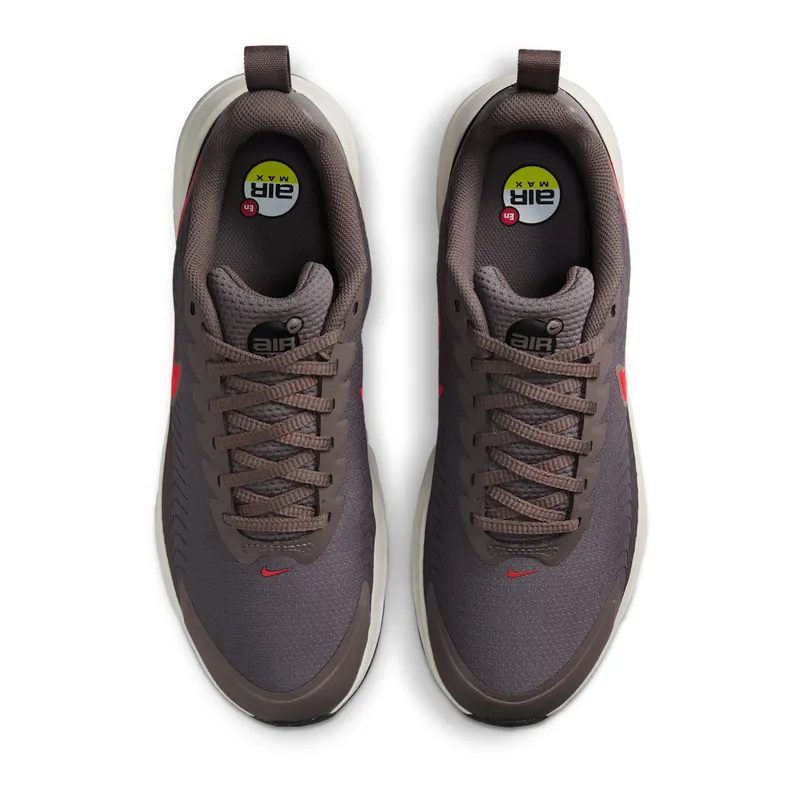 Nike Air Max Nuaxis Cave Stone Flat Pewter Dark Smoke Grey Bright Crimson (FD4329-200)
