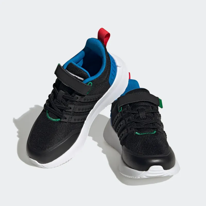 Adidas adidas x LEGO® Racer TR21 Elastic Lace and Top Strap Core Black / Core Black / Shock Blue (HQ1314)