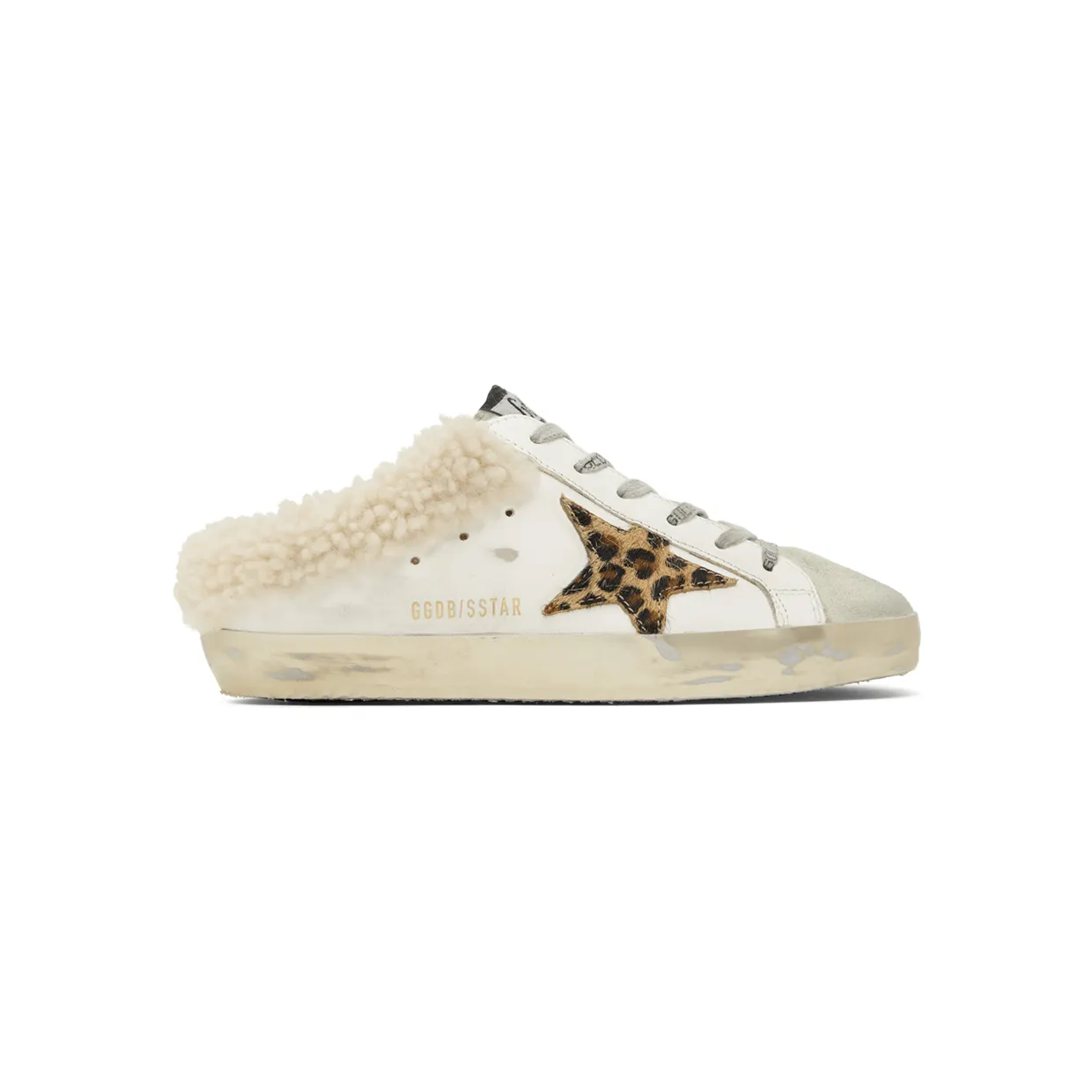 Golden Goose SSENSE Exclusive White Superstar Sabot Sneakers (GWF00110.F003351.81811)