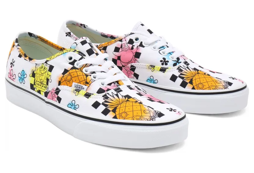 VANS Vans X Spongebob Authentic Schoenen Multicolour (VN0A5HZSZAS)