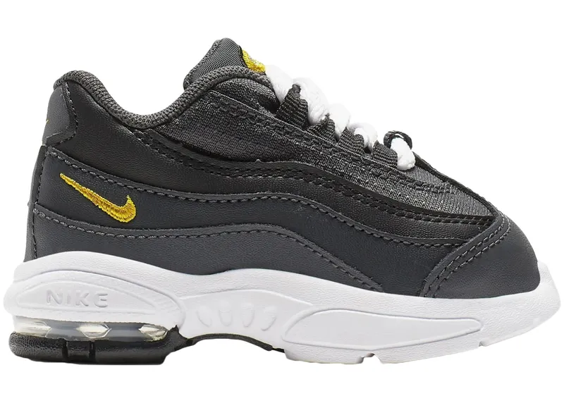 Nike Little Air Max 95 Anthracite (TD) Anthracite/Amarillo/Black (905462-028)