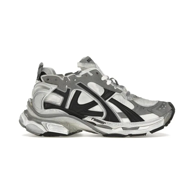 Balenciaga Runner Grey White Black (772774W3RNY9012)