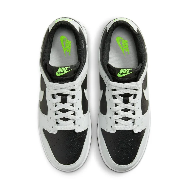 Nike Dunk Low “Grey Panda Volt” (FD9756-001)