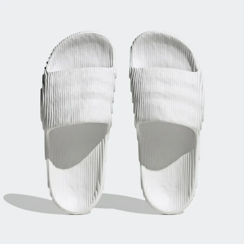 Adidas Adilette 22 Slides Crystal White / Crystal White / Core Black (HQ4672)