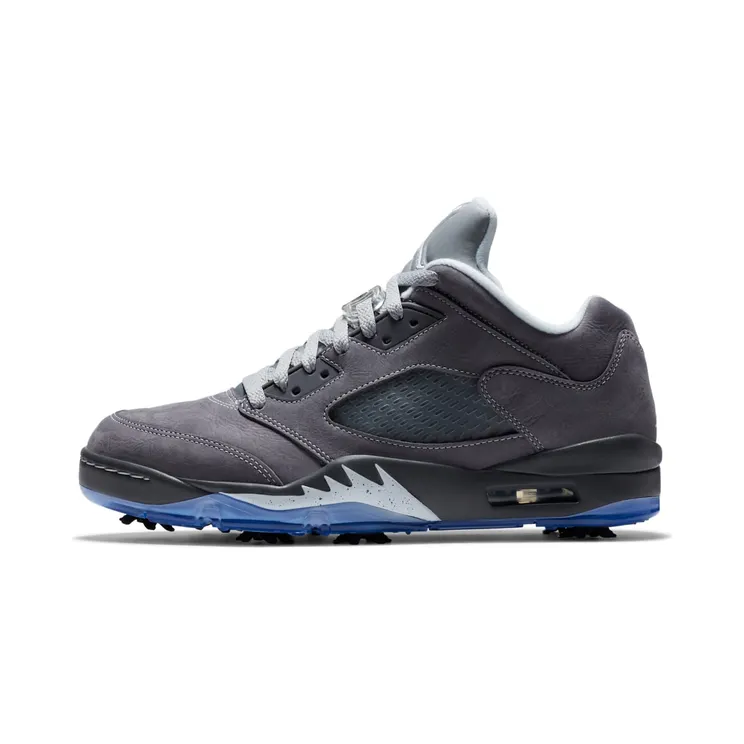 Jordan 5 Golf Low “Light Graphite / White / Wolf Grey” (CU4523-005)