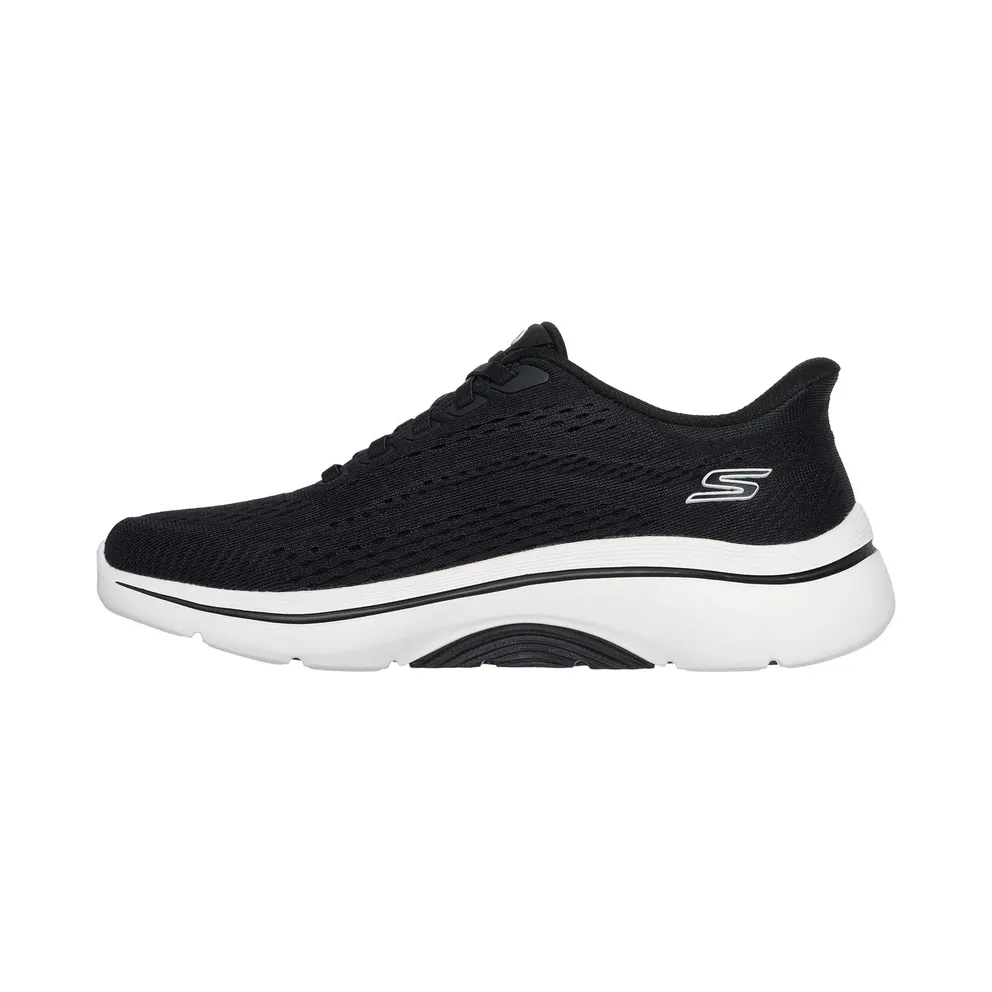 Skechers Slip-ins: GO Walk Arch Fit 2.0 “Kathy Sneaker Black / White” (125342BKW)