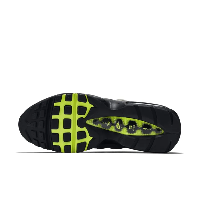 Nike Air Max 95 Neon (2018) Black/Volt-Medium Ash-Dark Pewter (554970-071)