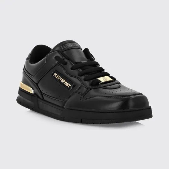 Plein Sport Viper II Leather Sneakers Black 1 (FAESUSC0794SLE004N0294)