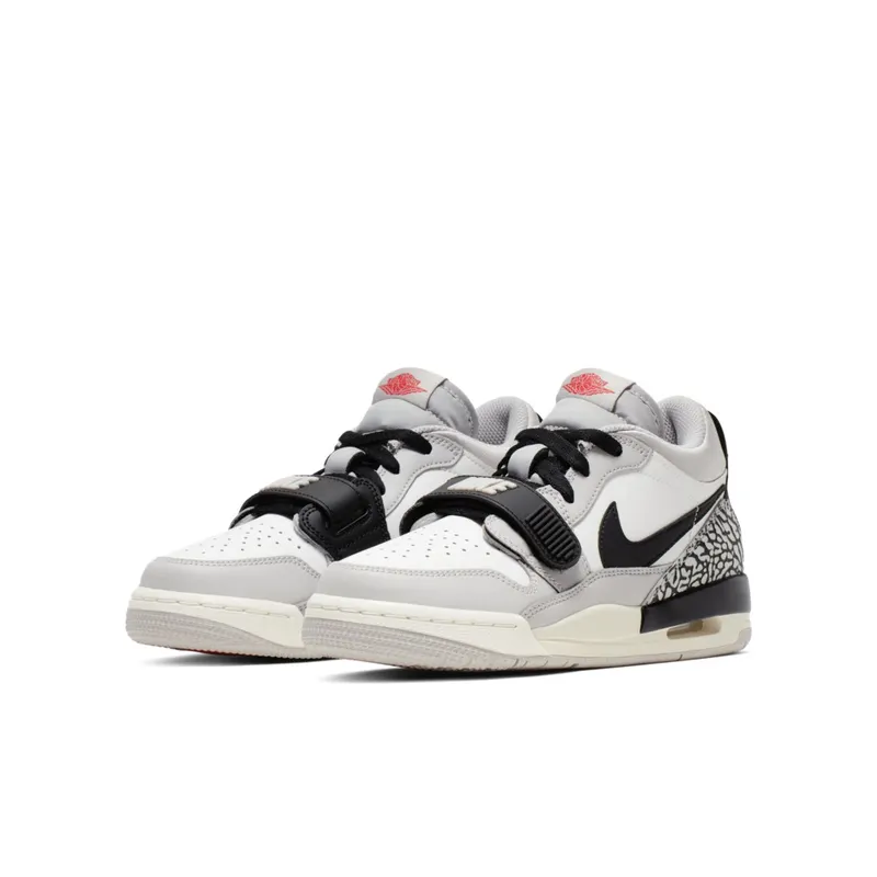 Jordan Legacy 312 Low Tech Grey Fire Red Black (GS) Summit White/Fire Red-Tech Grey-Black (CD9054-101)