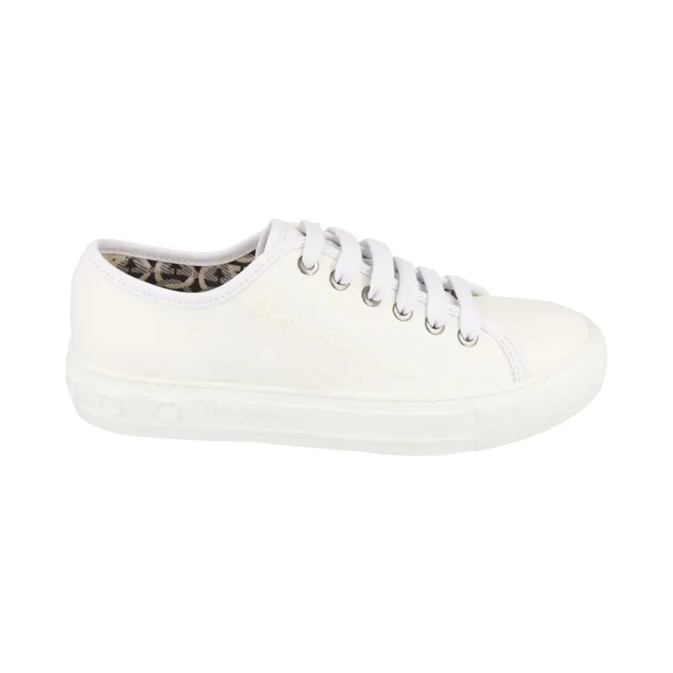 Ferragamo Mediterranean Low-Top White (030250-751473-1C)