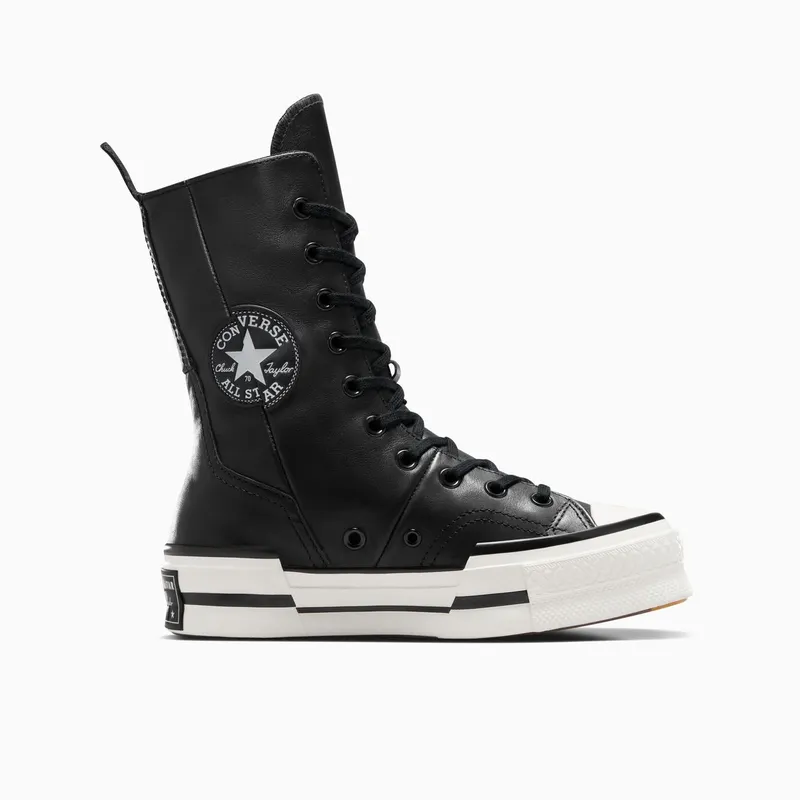 Converse Chuck 70 Plus XHi Black/Black/Egret (A08340C)