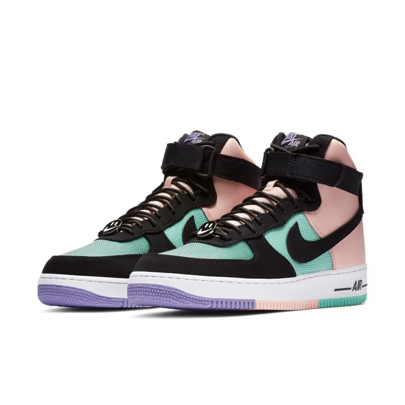 Nike Air Force 1 High Have A Day Hyper Jade/Black-Bleached Coral-Space Purple (CI2306-300)