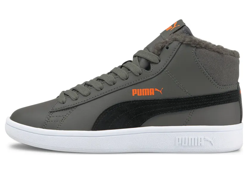 Puma Smash V2 Mid Fur Zwart (366895-09)