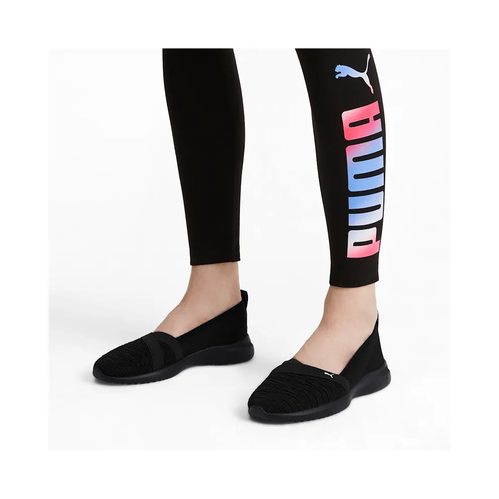 Puma Adelina Slip-On White/Black (369621-06)