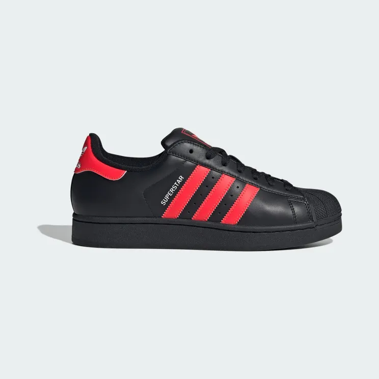 Adidas SUPERSTAR II “Core Black Lucid Red Cloud White” (JQ3176)