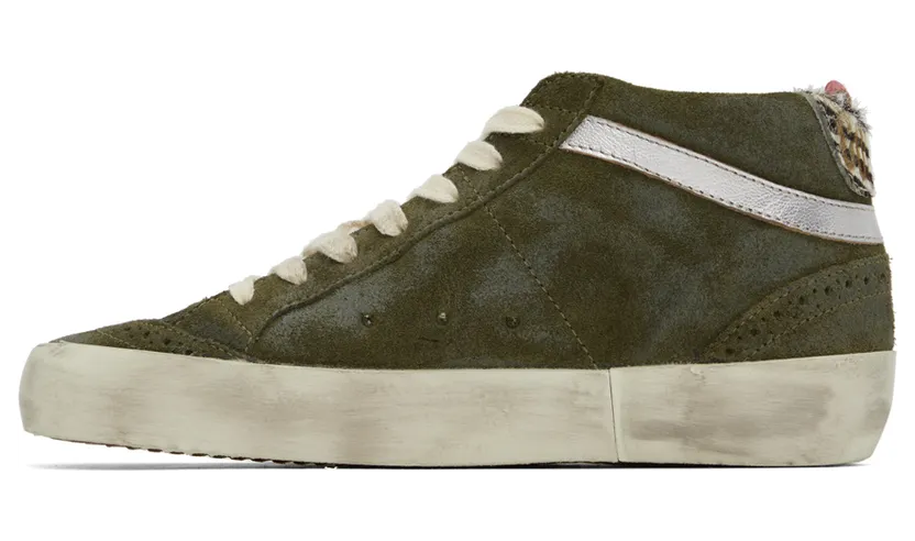 Golden Goose Khaki Mid Star Sneakers (GWF00122.F003228.35811) (3)