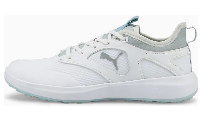 Puma IGNITE Malibu Golfschuhe Damen Weiß/Silber (376158-01)