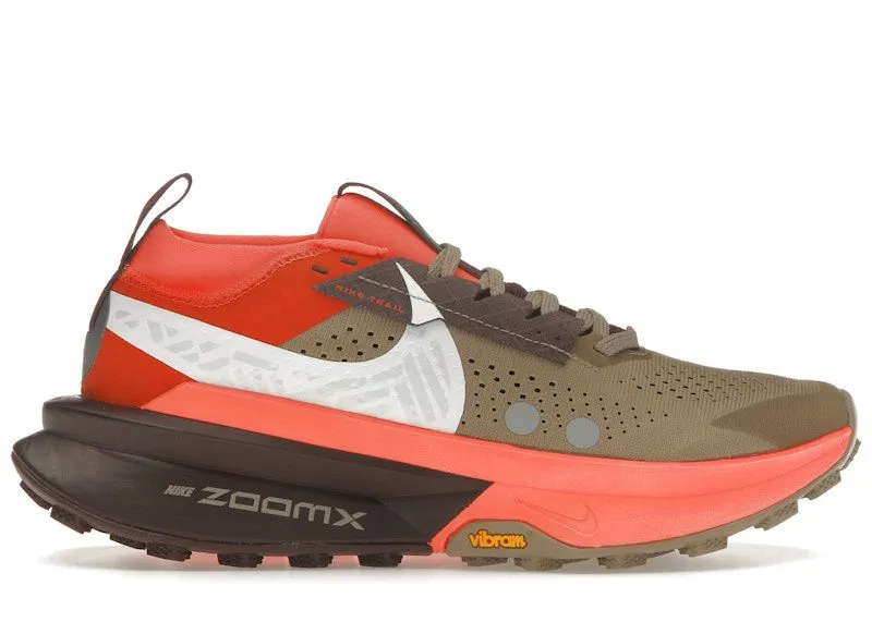 Nike ZoomX Zegama 2 Khaki Hyper Crimson Burgundy Crush White (HQ3768-200)
