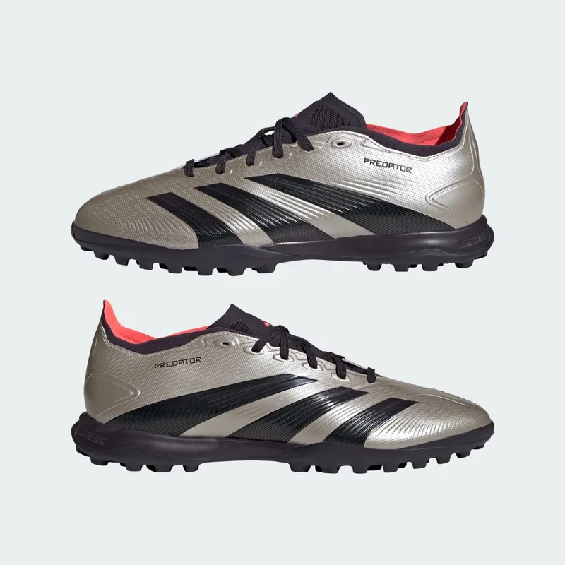 adidas Predator League Turf Platinum Metallic Aurora Black Turbo (IF6376)