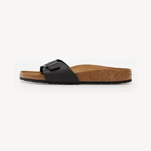 Birkenstock Madrid Narrow Fit Slide “Black” (40793)