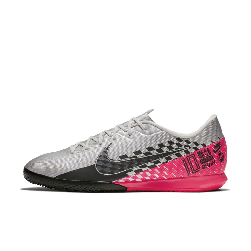 Nike Mercurial Vapor 13 Academy IC Neymar Jr Chrome/Red Orbit-Platinum Tint-Black (AT7994-006)