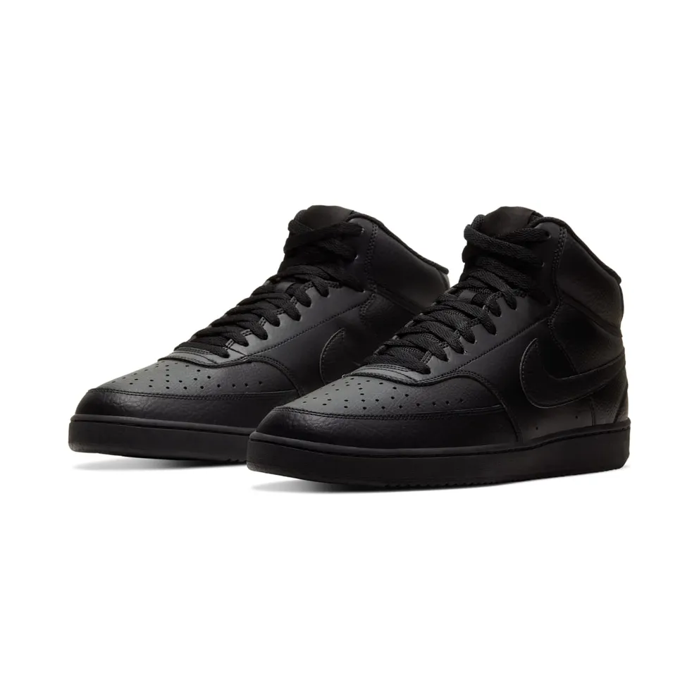 Nike Court Vision Mid Triple Black (CD5466-002)