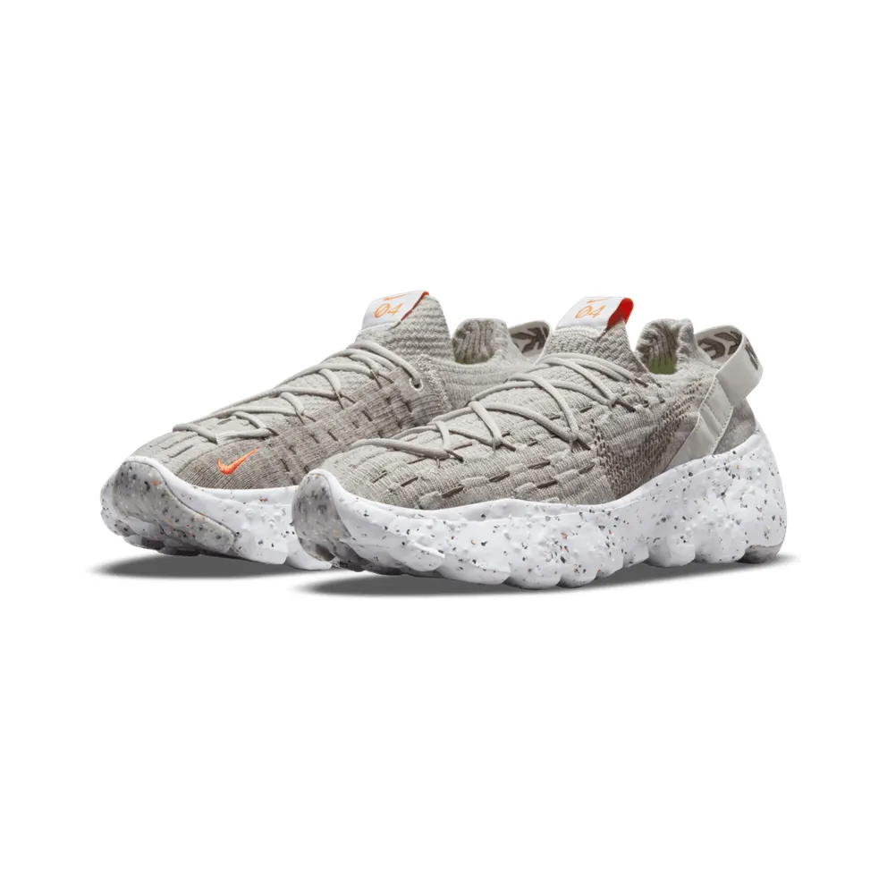 Nike Space Hippie 04 “Light Bone / White / Orange / Olive Grey” (CZ6398-009)