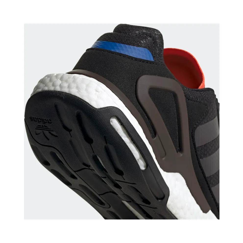 Adidas Day Jogger ‘Black Solar Red’ Core Black/Night Brown/Semi Solar Red (FW4818)